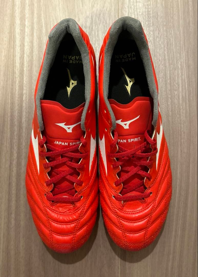 【新品未使用】MIZUNO MONARCIDA NEO Ⅱ JAPAN ミズノ赤