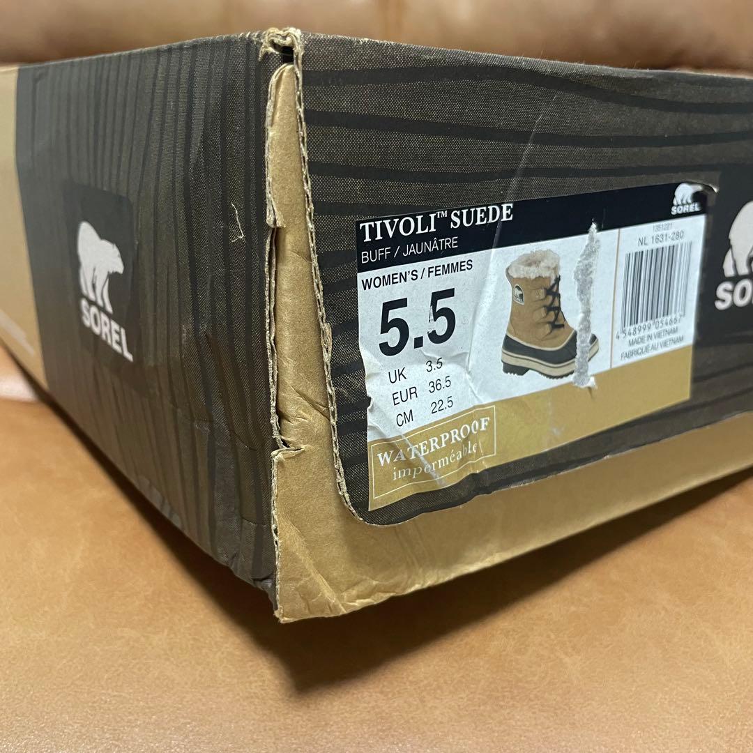 SOREL スノーブーツ ベージュ