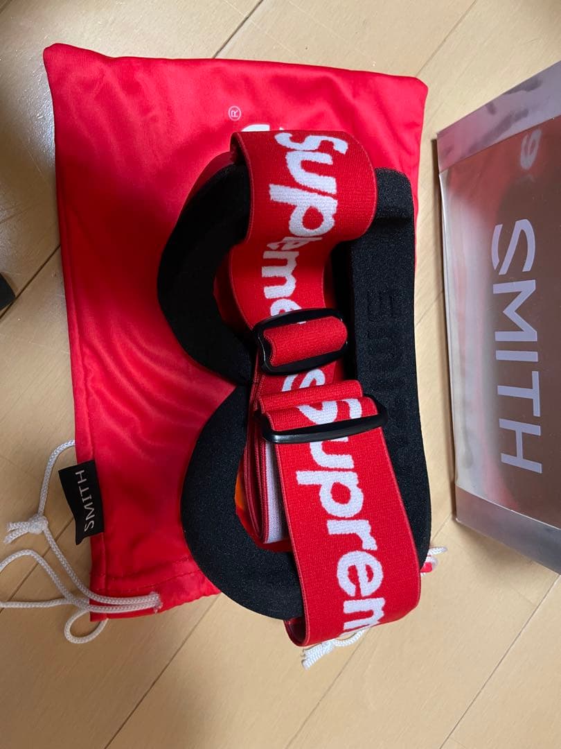 Smith ゴーグル Supreme ストラップ付き Supreme