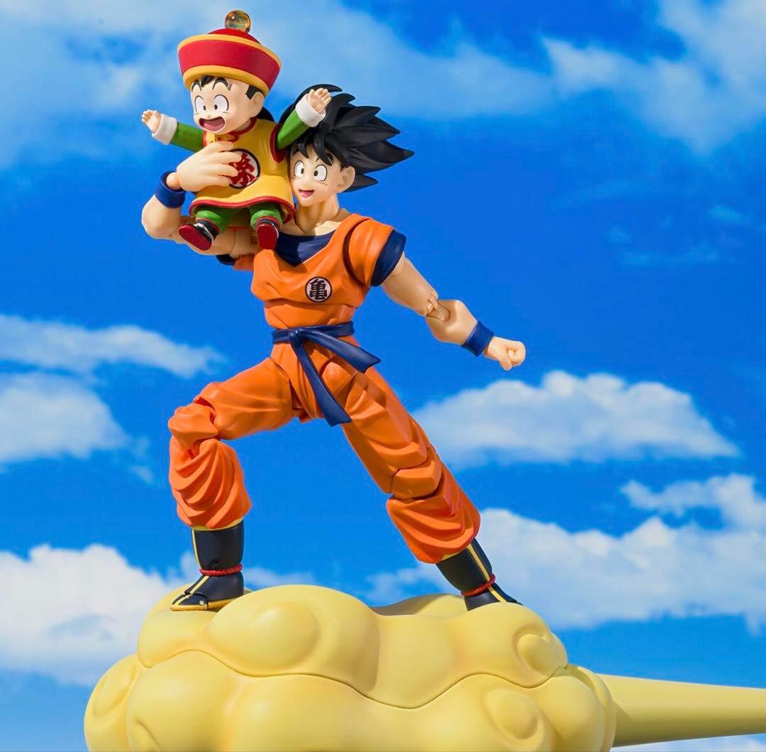 SHフィギュアーツ　ドラゴンボール　孫悟空　孫悟飯　幼年期　筋斗雲　未開封