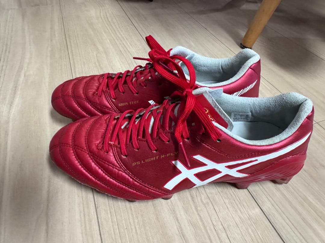 ASICS DS LIGHT X-FLY5 レッド サッカーシューズ
