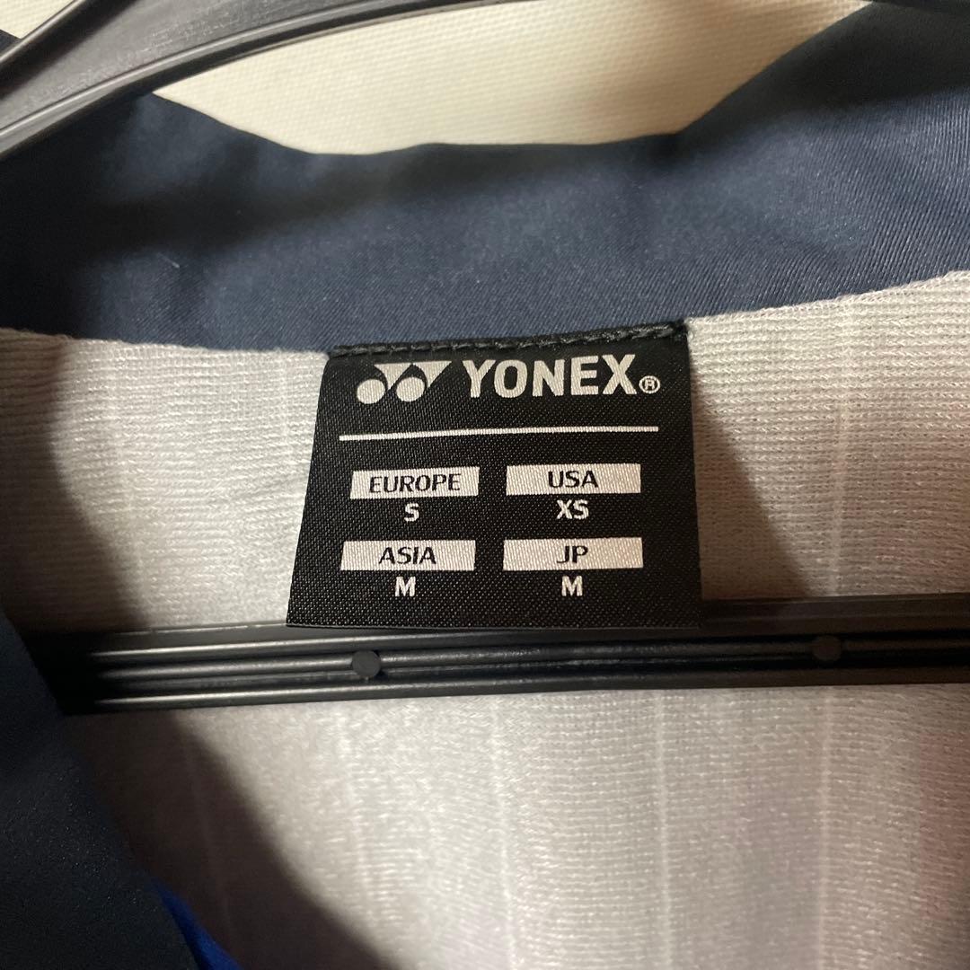 YONEX ジップアップジャケット 青 黒 新品タグ付き　レディース