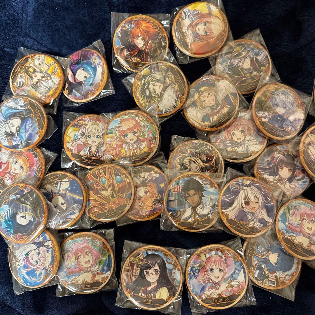 白猫プロジェクト 丸缶バッジ