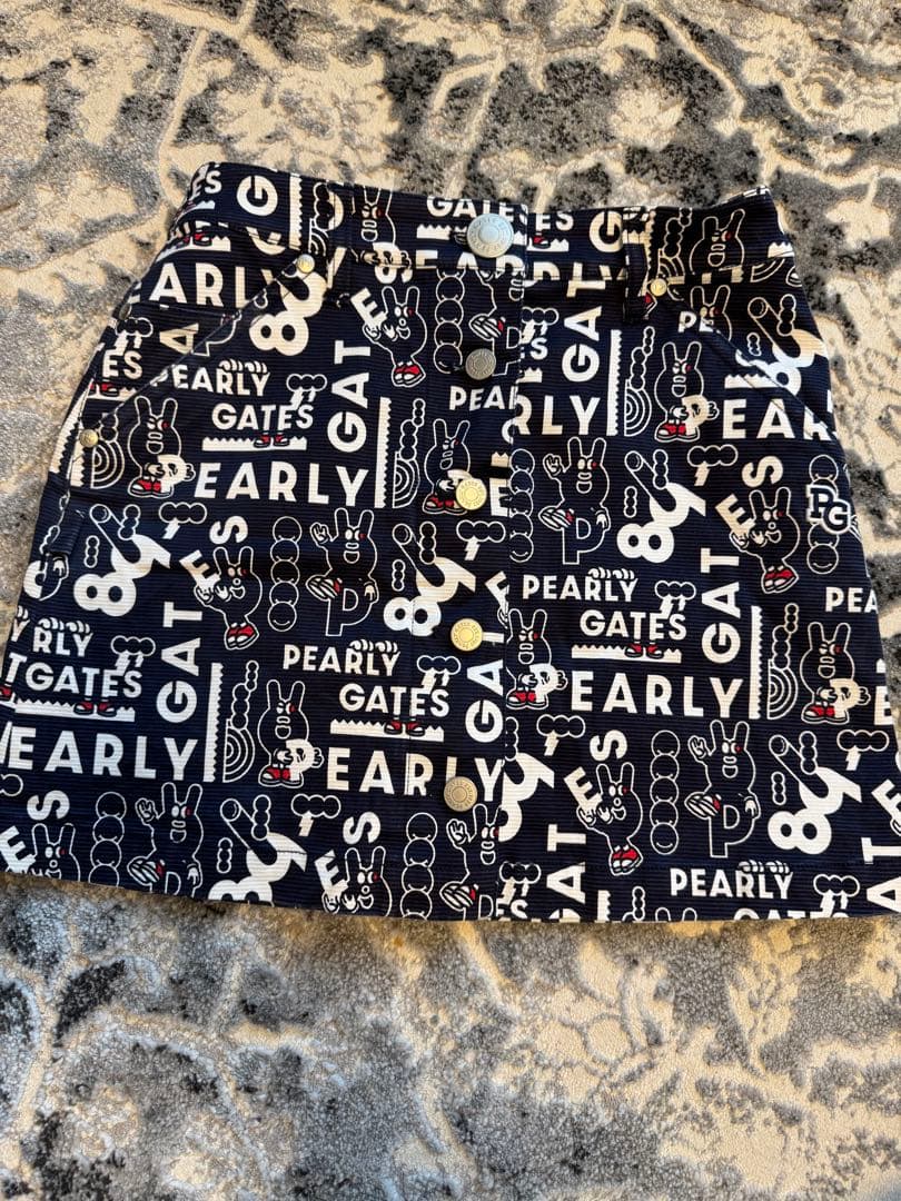 PEARLY GATES プリント柄フードジャケット ✖️スカートセットサイズ0