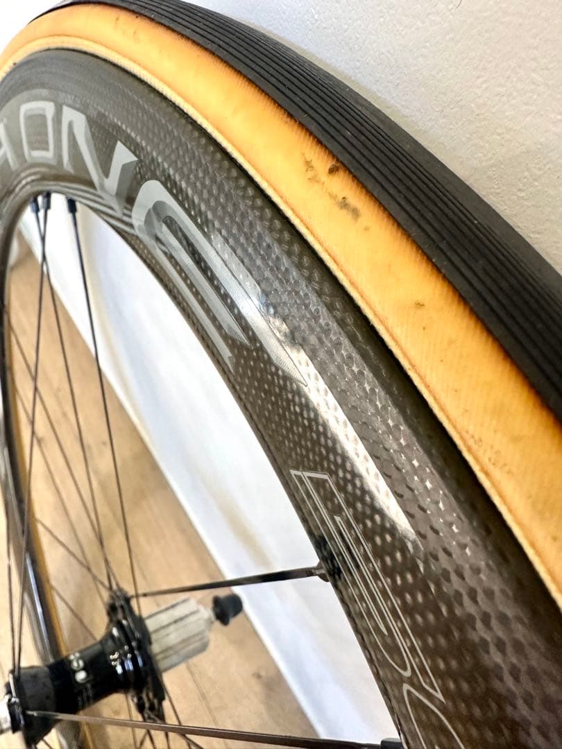 超美品 カンパニョーロ BORA ONE 50 TU ダーク 11s シマノ