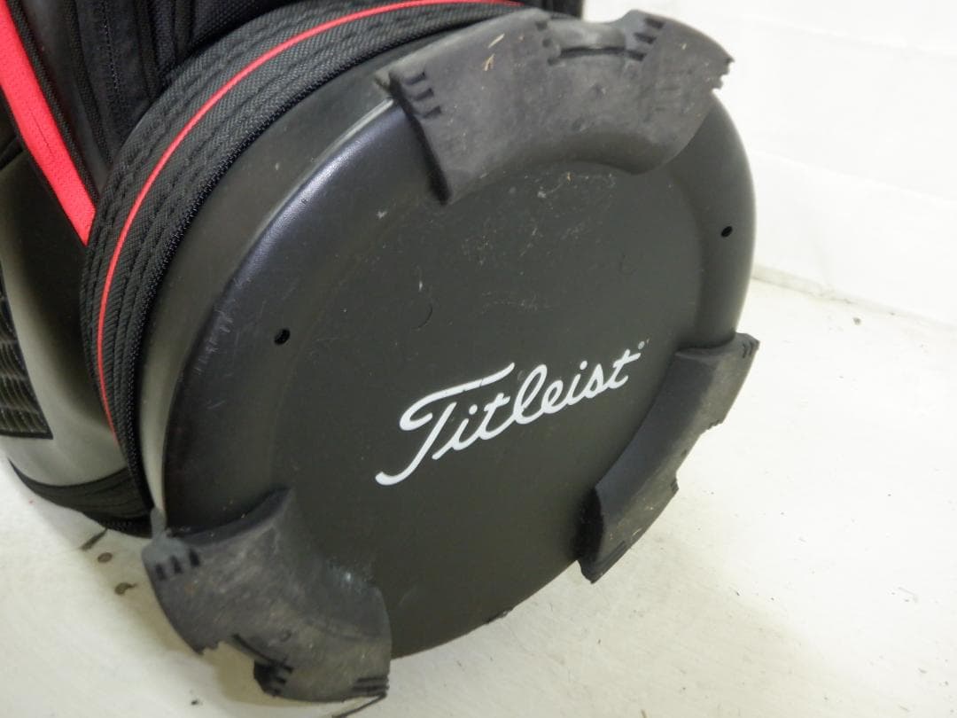 Titleist★タイトリスト★9.5型★美品★スタッフ(BK×RED)