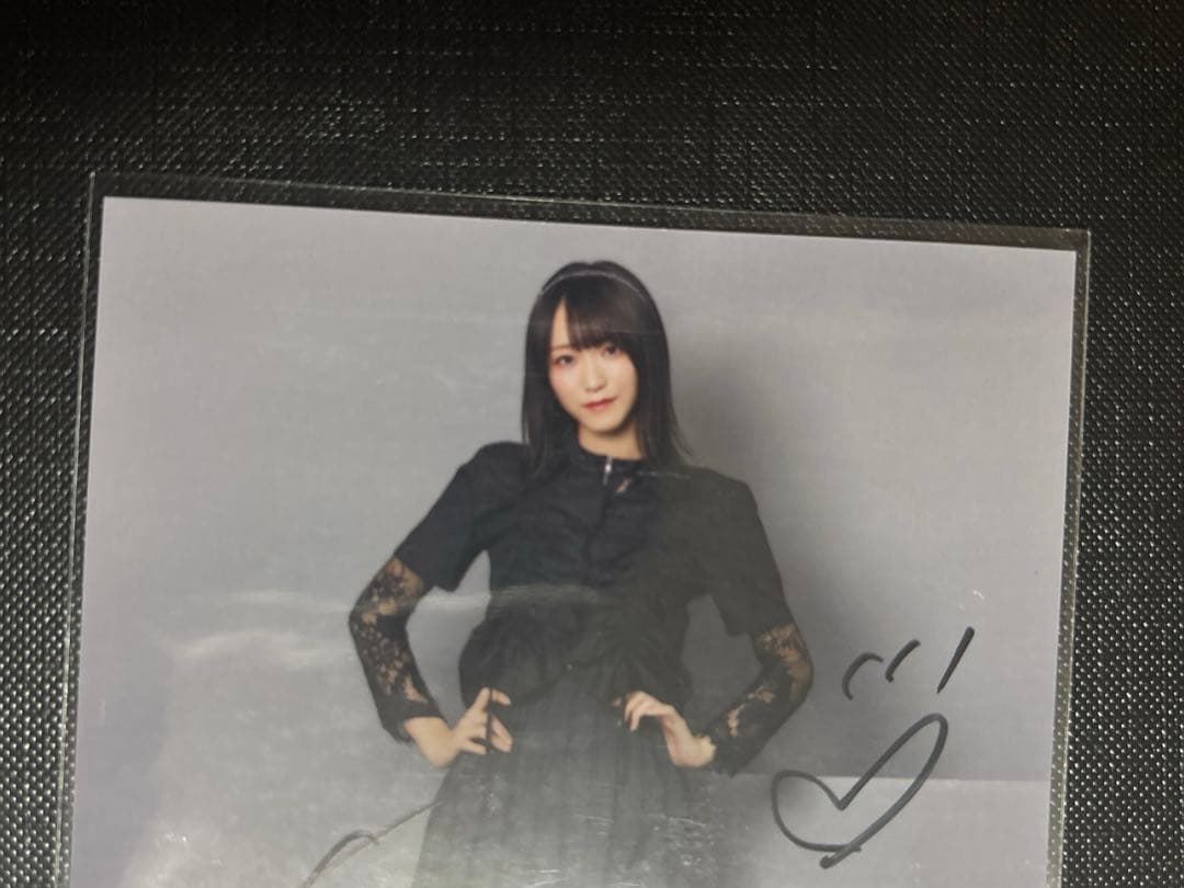 ＝LOVE 野口衣織 直筆 2021黒衣装