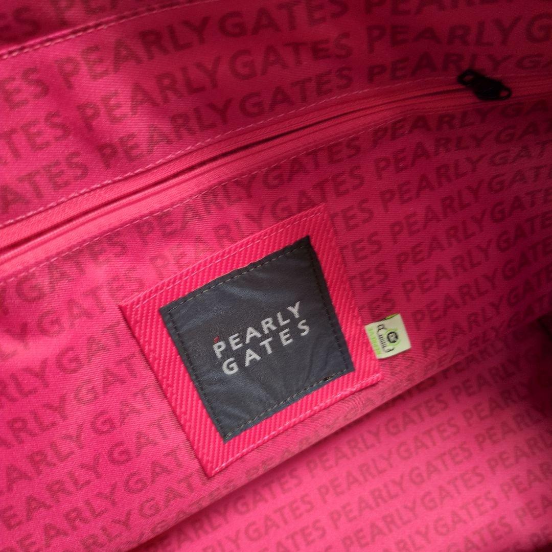 【新品未使用】PEARLY GATES ピンク ロッカーバッグ