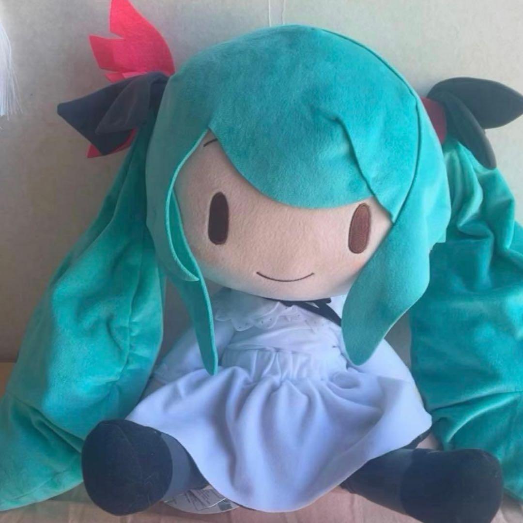 初音ミク ふわふわぬいぐるみ　シュープリーム(LL)