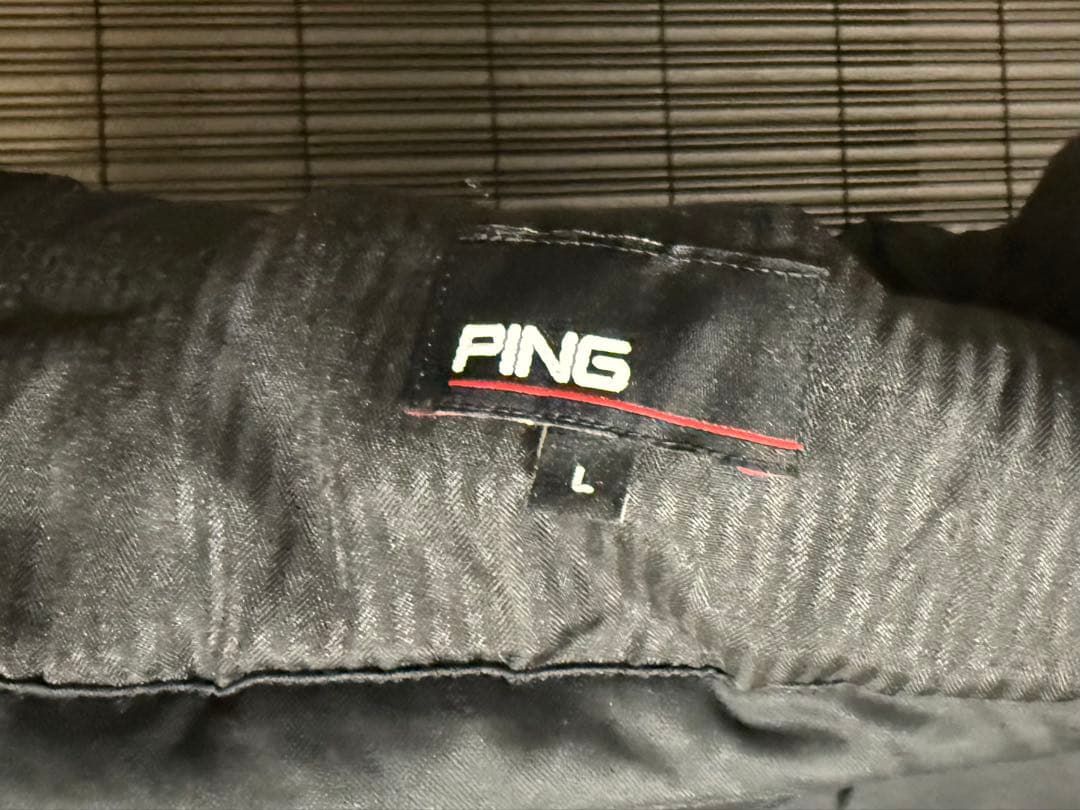 PING ゴルフ 中綿ジャケット トライストレッチ高機能中綿プルオーバーLサイズ