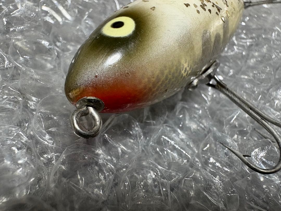 オールドヘドン　ザラ2 最初期　ワッシャーアイ　縦割れ　吹き目　HEDDON