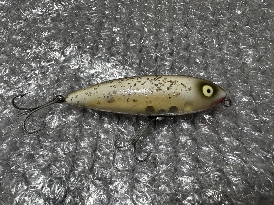 オールドヘドン　ザラ2 最初期　ワッシャーアイ　縦割れ　吹き目　HEDDON