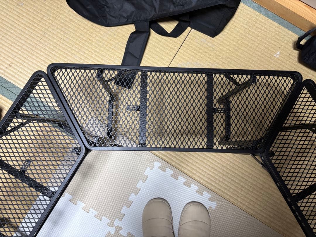 ヘキサテーブルBBQテーブル キャンパーズコレクション