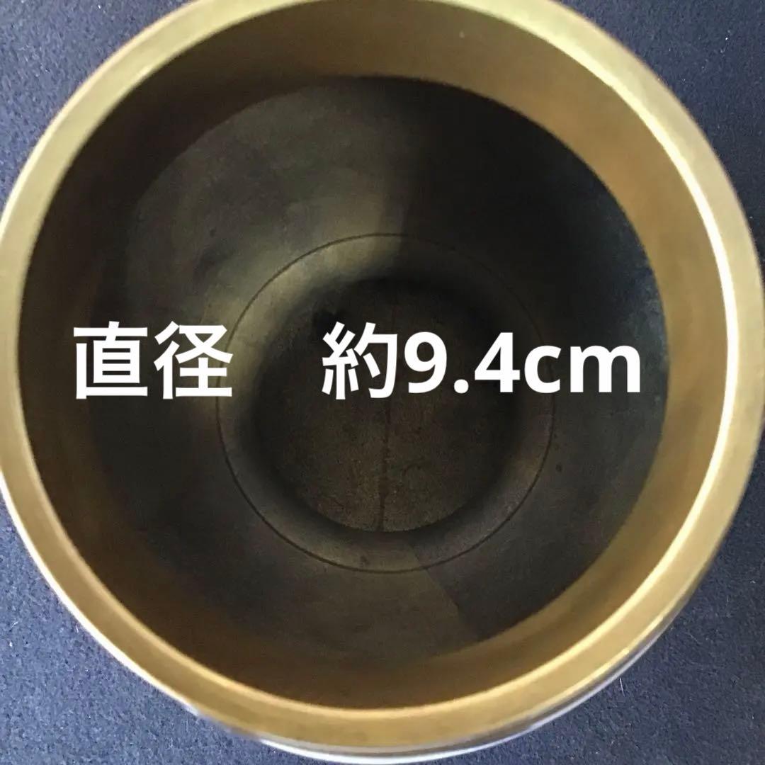 唐銅 花器 薄端　箱入り