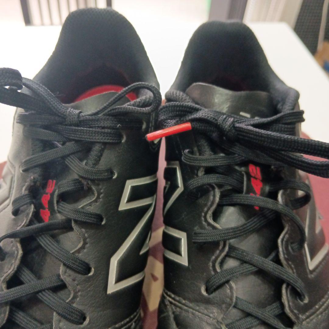 New Balance 442 ブラック サッカートレーニングシューズ27サイズ
