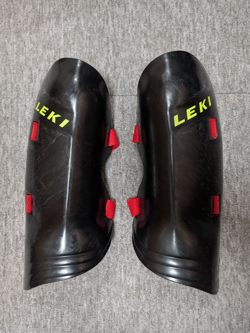 LEKI レキ スキー用シンガード（レガース） ブラック