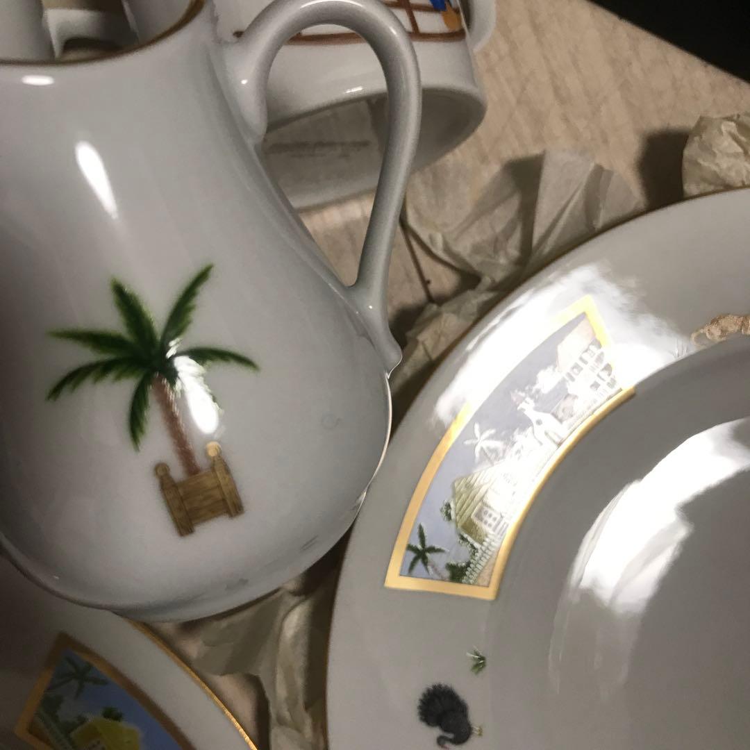 リモージュ フィリップ デズリエ　皿 マグカップなどの6点セット　新品