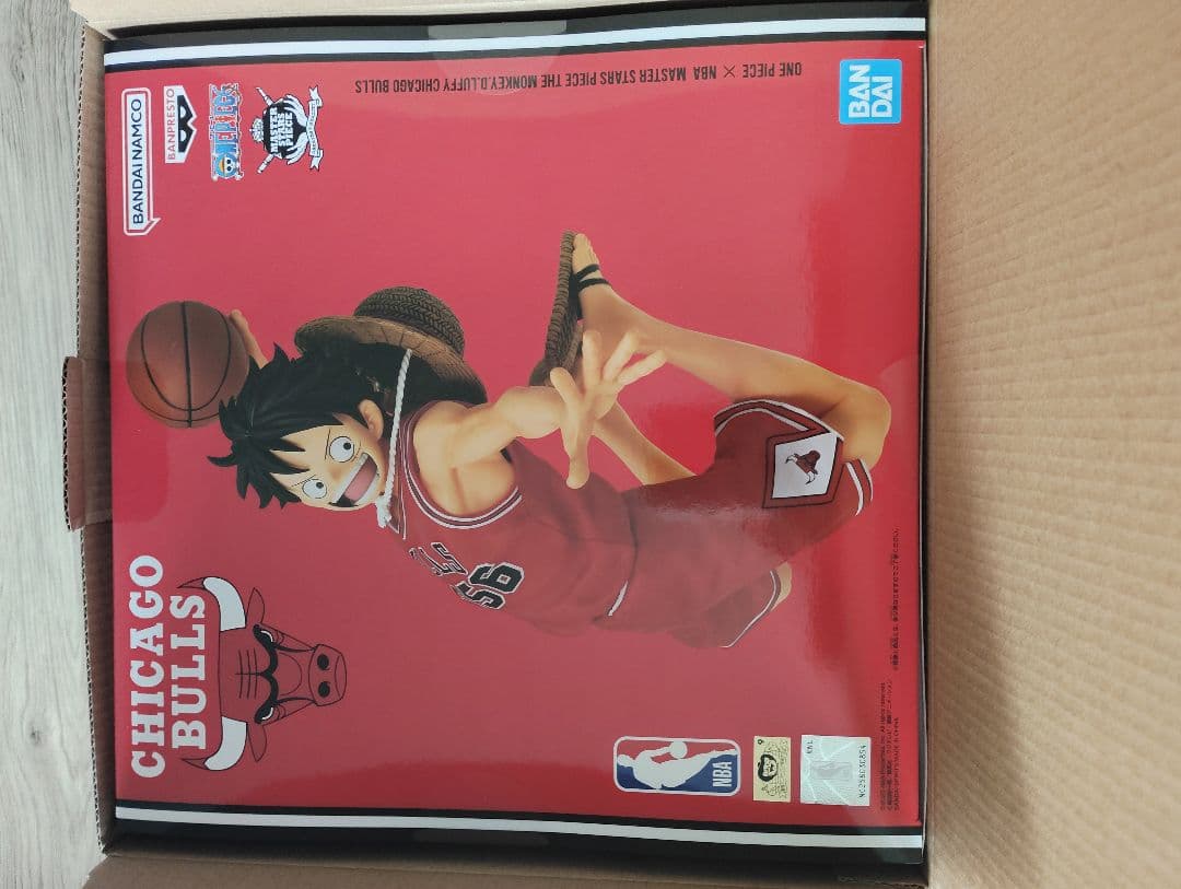 ワンピース ルフィ シカゴ・ブルズ フィギュア NBA