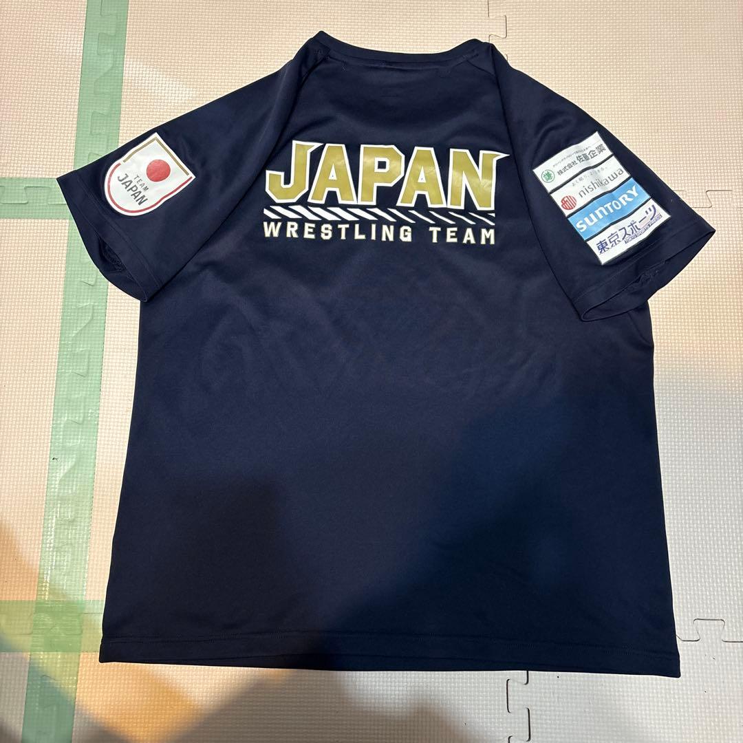 【レア】レスリング　日本代表　支給　asics Tシャツ XL