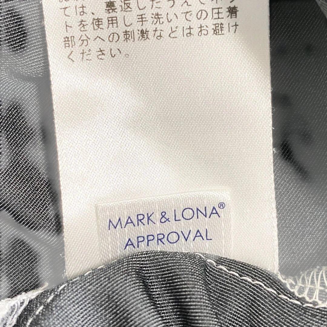 ワ*ー様 MARK&LONA モックネック　半袖 Tシャツ スカル　ゴルフ　L