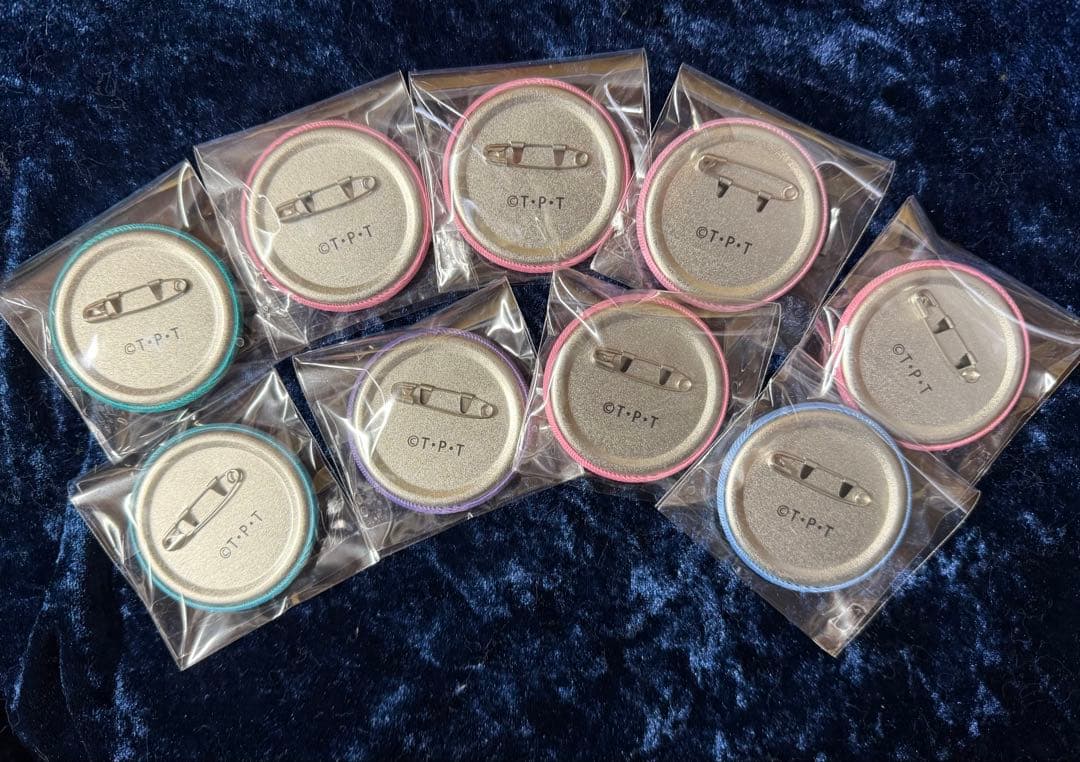 セーラームーン ストアオリジナル刺繍缶バッジvol.4 セミコンプセット