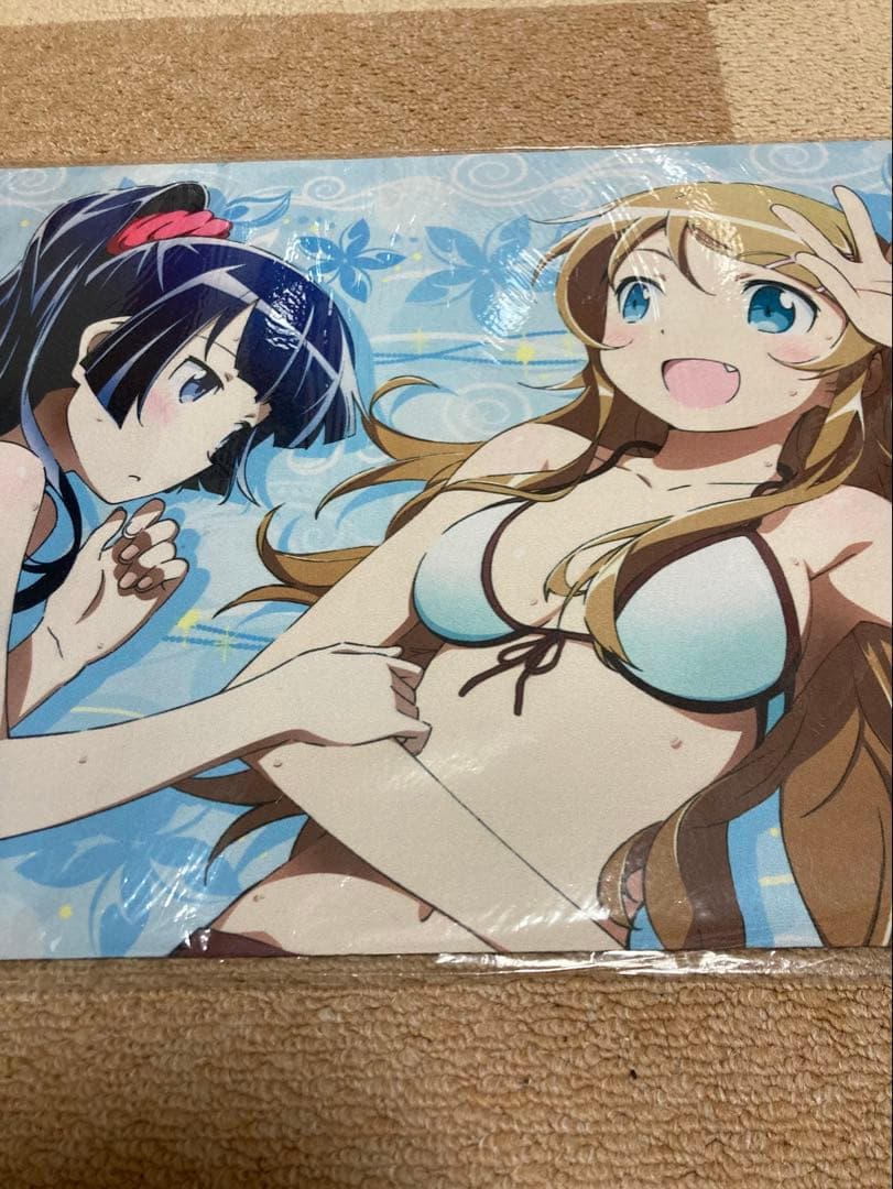 俺の妹がこんなに可愛いわけがない　高坂桐乃　黒猫　カードラボ限定　プレイマット