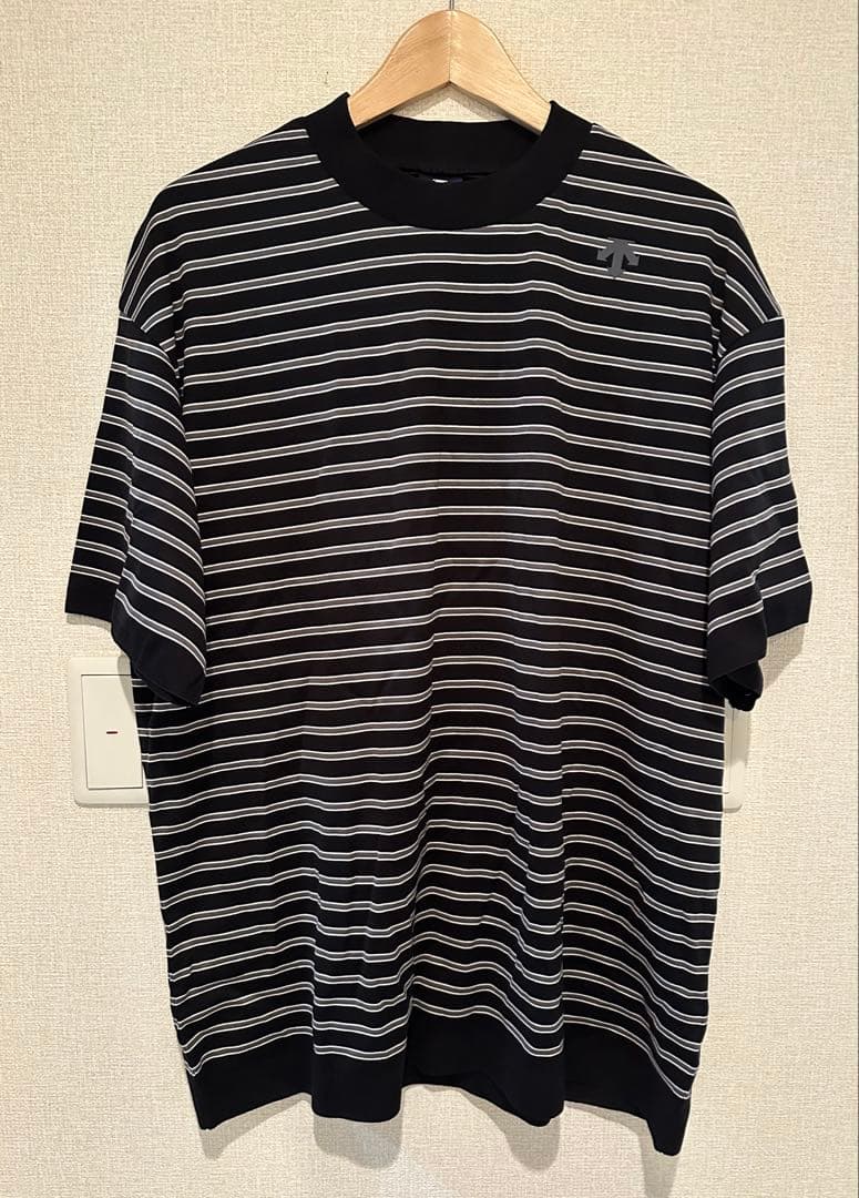 デサントゴルフ　ボーダーTシャツ　新品タグ付き