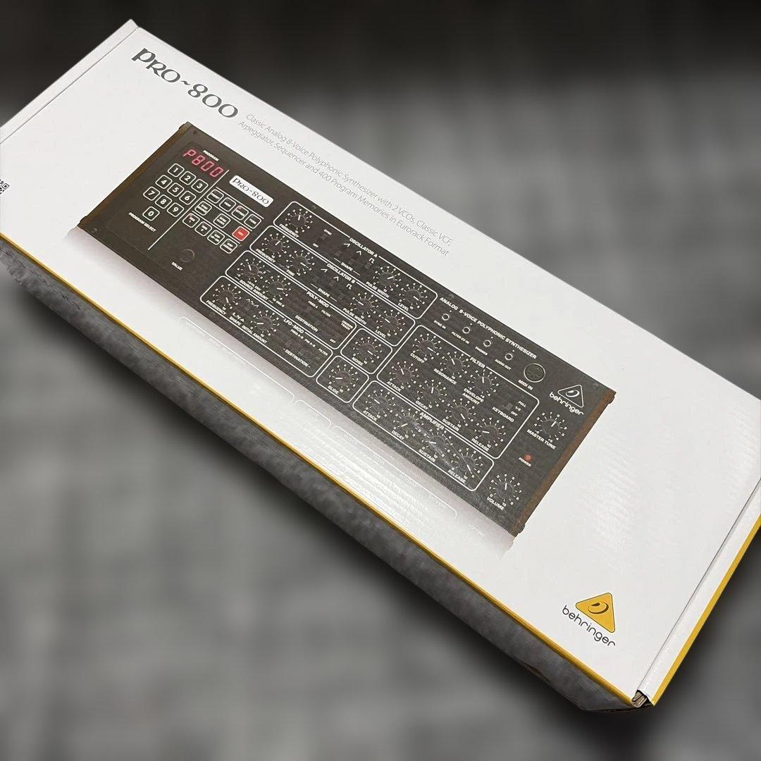 BEHRINGER Pro-800 アナログシンセサイザー 新品同様