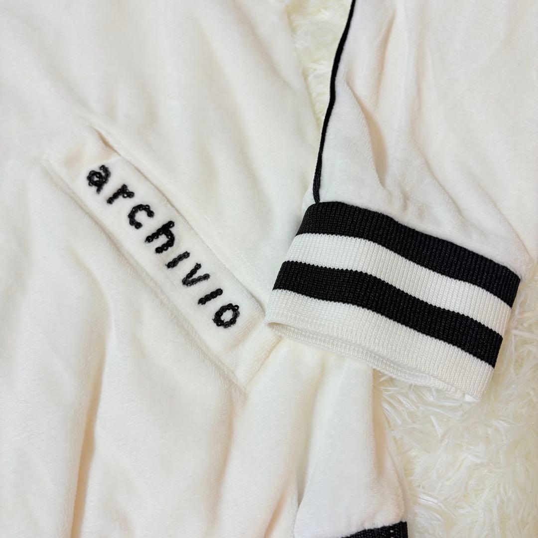 【新品】✨archivio ホワイト起毛ジャケット サイズ36