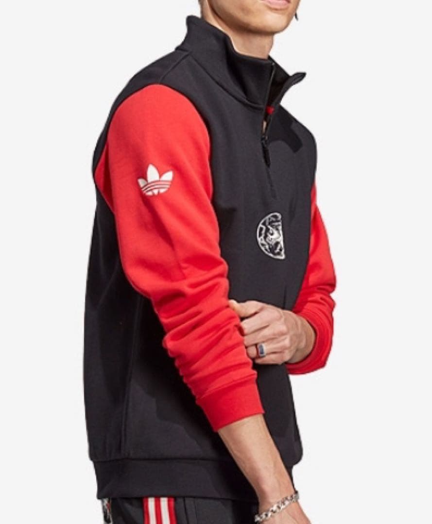 アディダスオリジナルス　アヤックス　トラックジャケット　1/4zip 新品