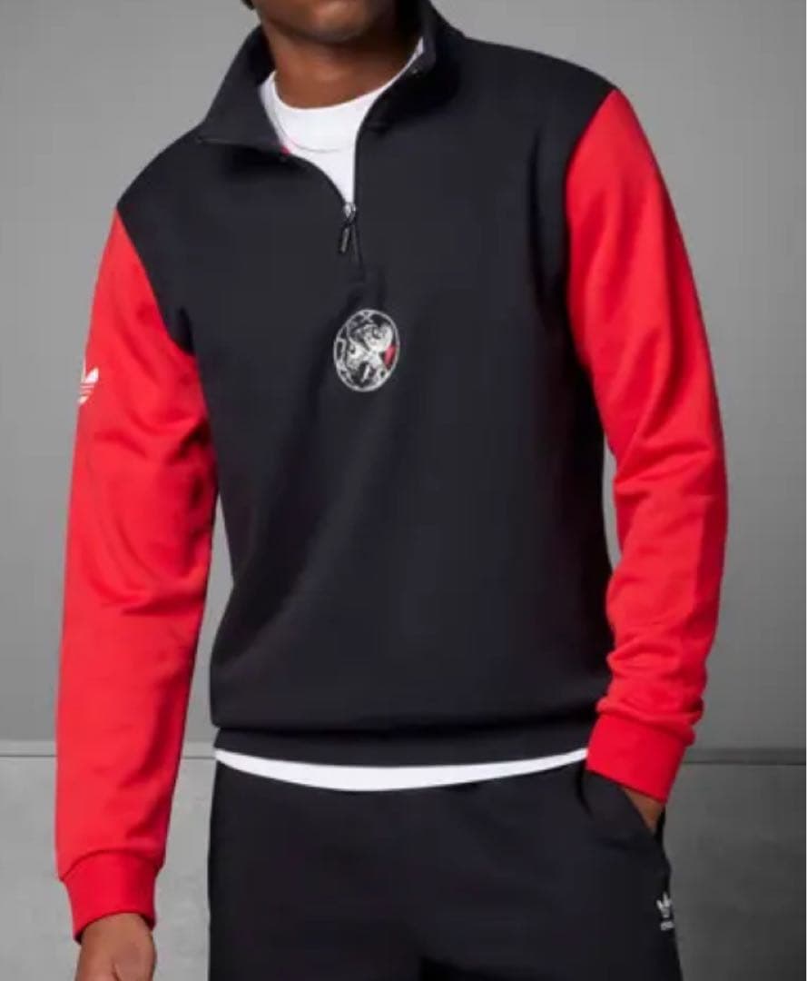 アディダスオリジナルス　アヤックス　トラックジャケット　1/4zip 新品