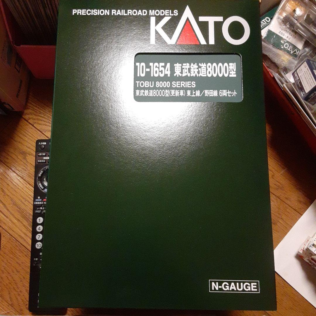KATO 10-1654東武8000型 (更新車) 6両セット