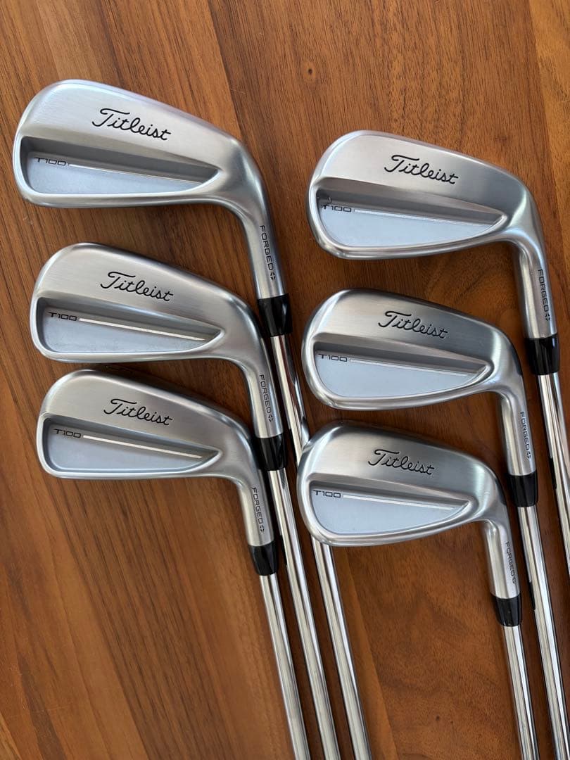 タイトリスト　T100 (2025)　5-PW プロジェクトX RED6.0 S