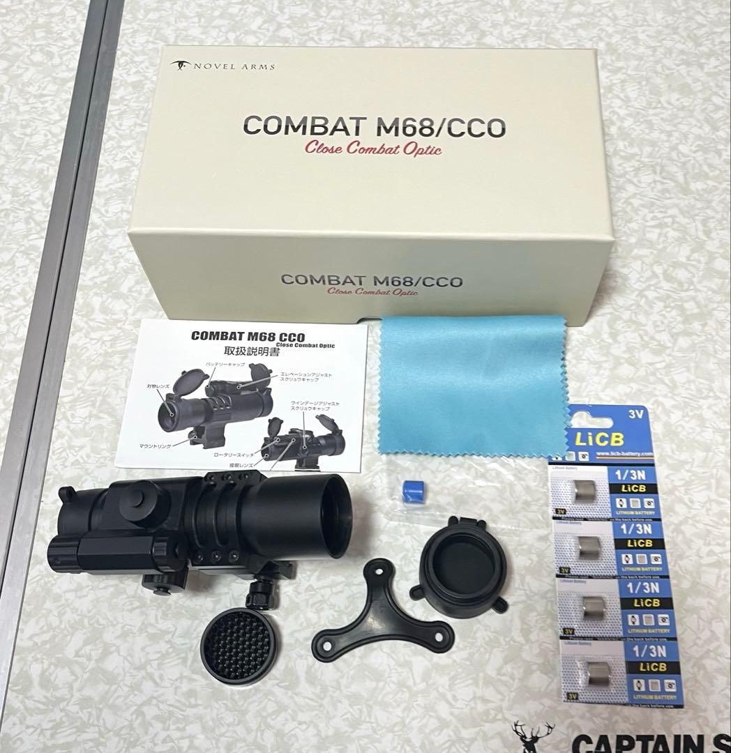 NOVELARMS ノーベルアームズ ドットサイト COMBAT M68 CCO