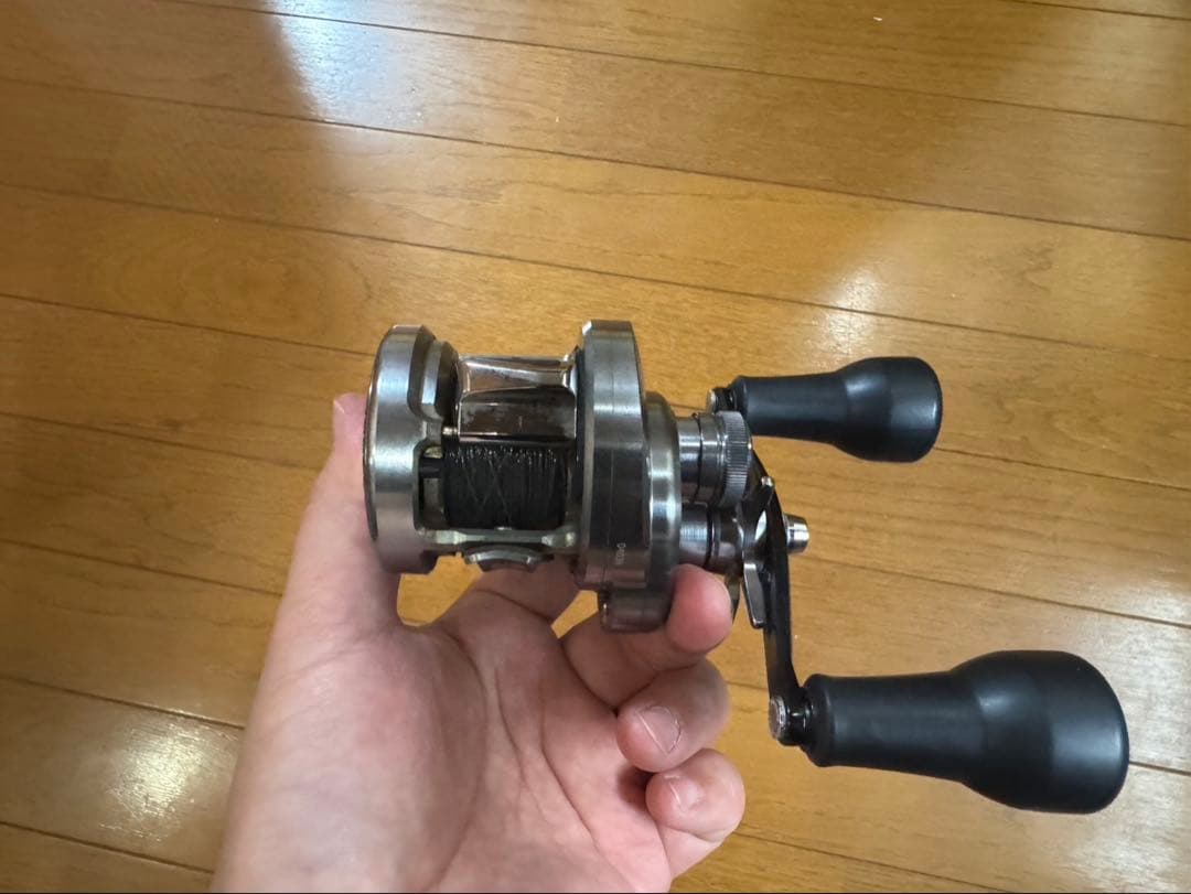 カルカッタ　コンクエストDC200HG 夢屋ウルトラストロングハンドル付