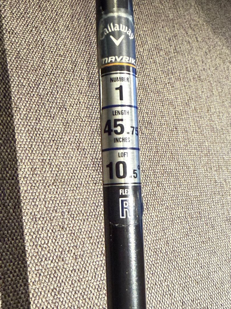 【匿名配送】Callaway MAVRIK ドライバー オレンジ/ブラック