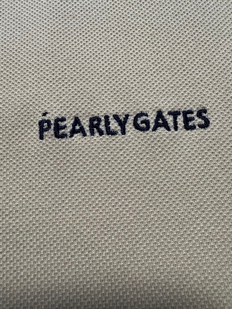 美品！PEARLY GATES ポロシャツ サイズ5 ベージュ