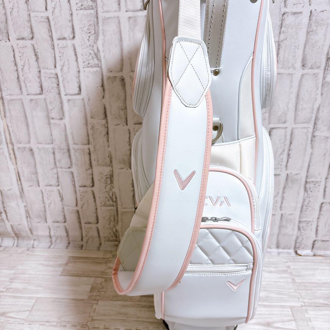 ラウンド未使用 キャロウェイ レヴァ REVA レディースゴルフ キャディバッグ