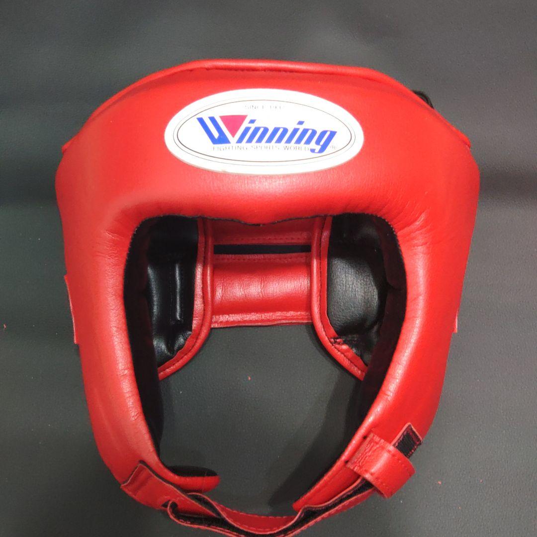 Winning ボクシング ヘッドギア 青 赤