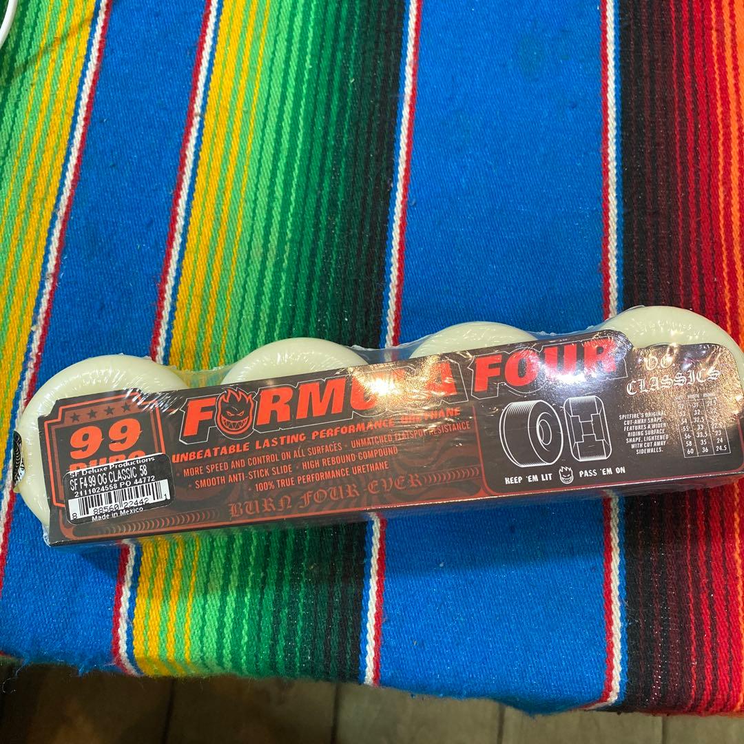 SPITFIRE FORMULA FOUR 99A ウィール58mm