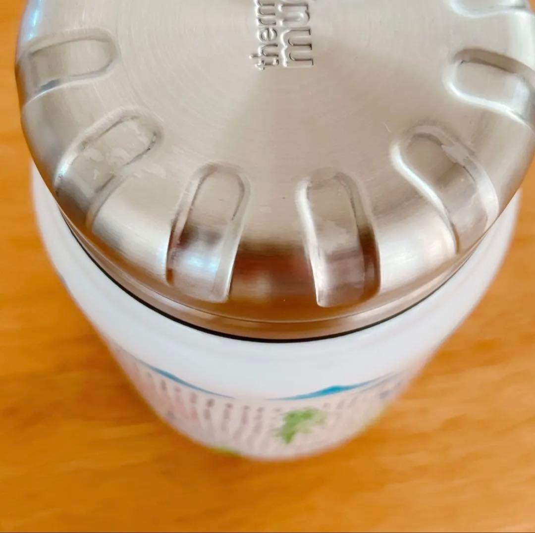 ミナペルホネン one day ホワイト サーモマグ 500ml