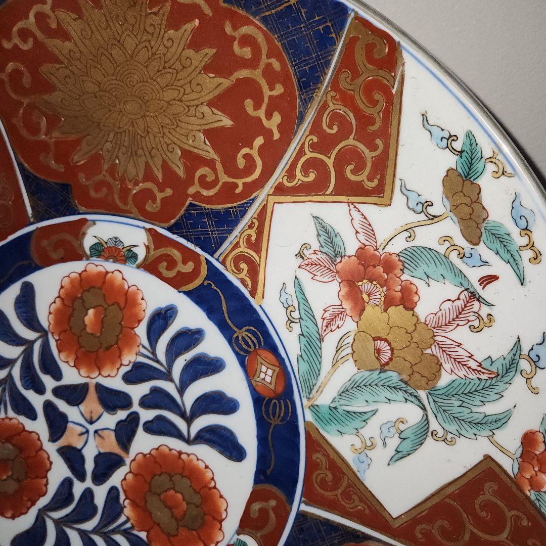 古伊万里　大皿　骨董品　46㎝