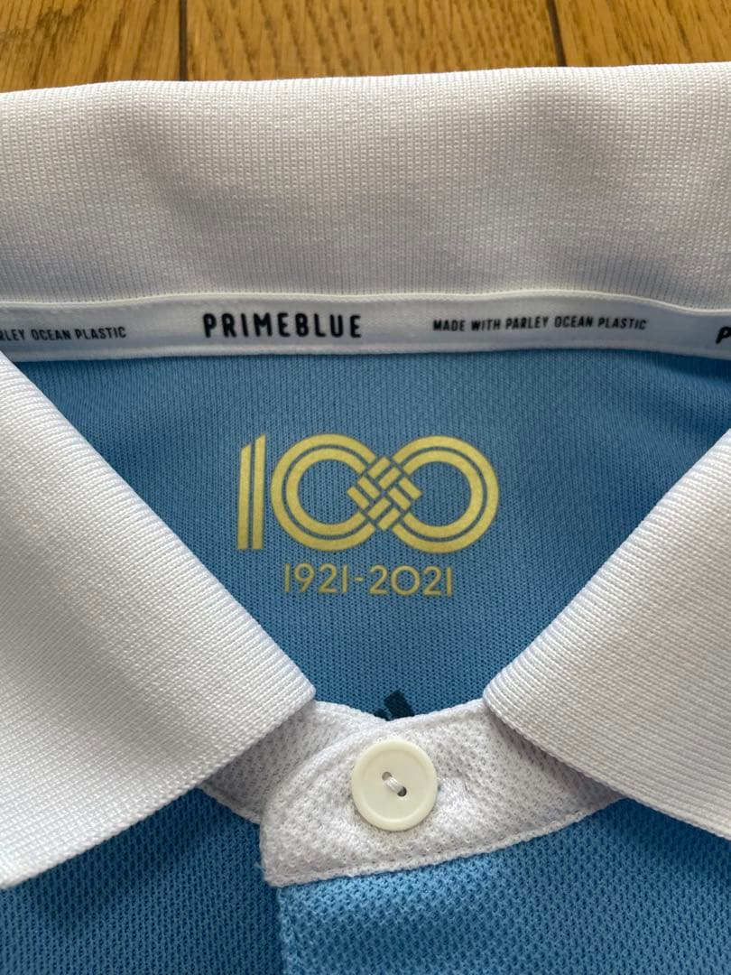 Lサイズ ★ アディダス サッカー日本代表 100周年 ユニフォーム ポロシャツ