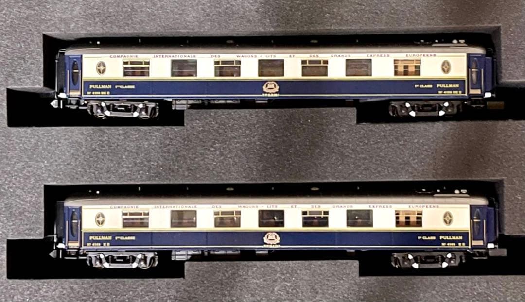 鉄道模型 K23218 Riviera Express 客車4両セット Nゲージ
