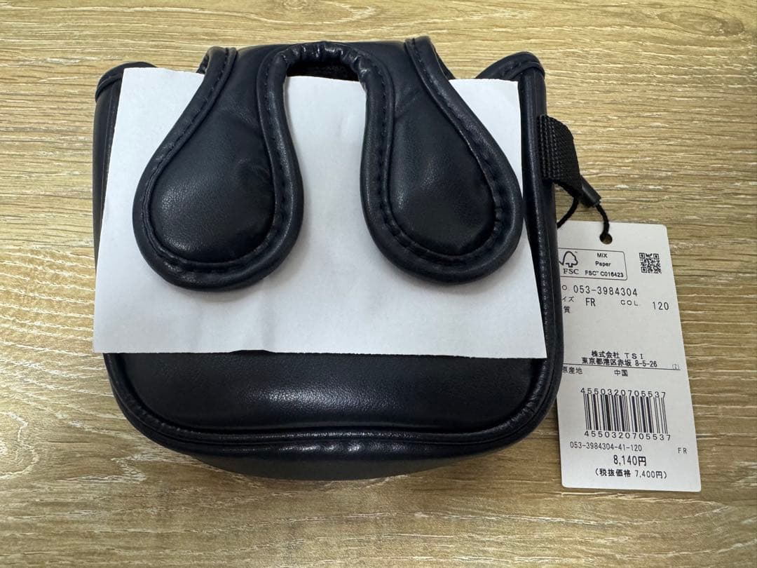 新品　パーリーゲイツ　マレットパターカバー　ネイビー