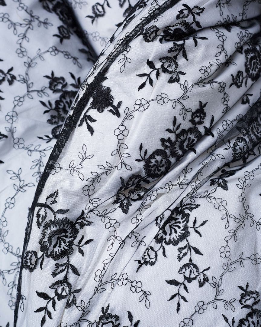 《新品未使用》Magnibarg Rose Duvet Cover ブラック