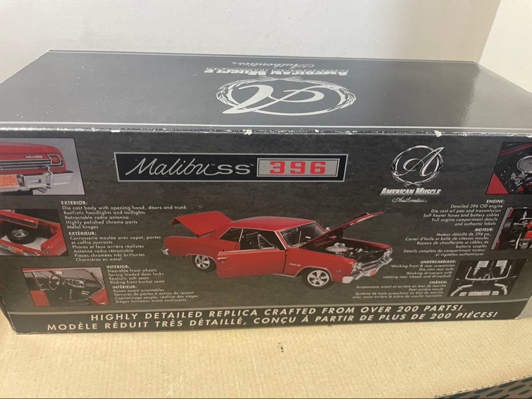 ertl 1/18 シェベルss マリブ　396 中古