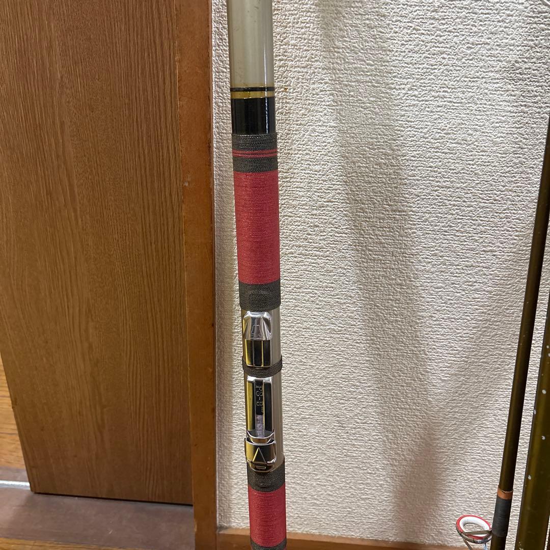 磯釣り　釣竿3本