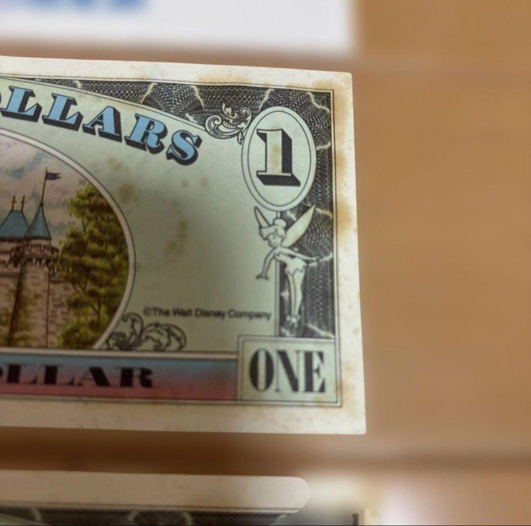 Disney Dollars セット 1ドル 5ドル 10ドル
