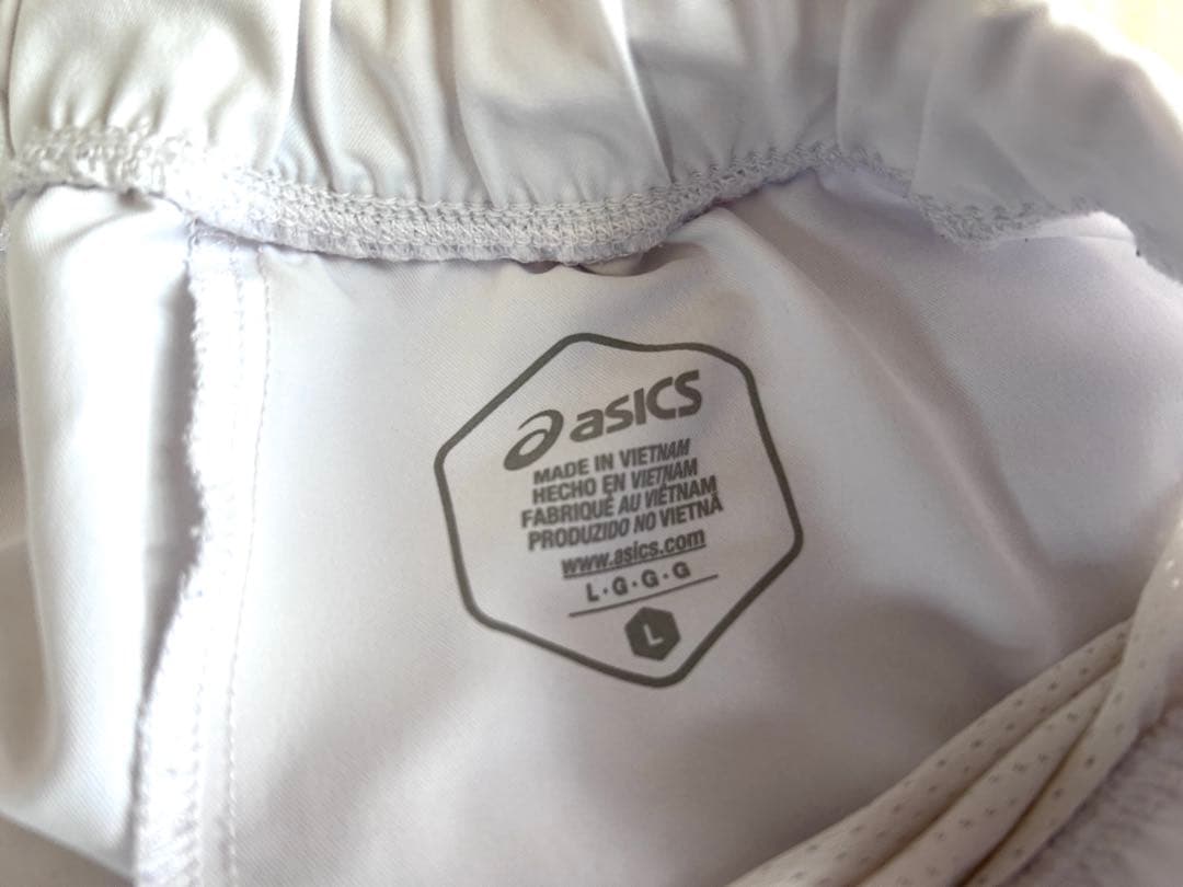 【上下セット】早稲田大学 庭球部 ASICS テニスウェア ショートパンツ